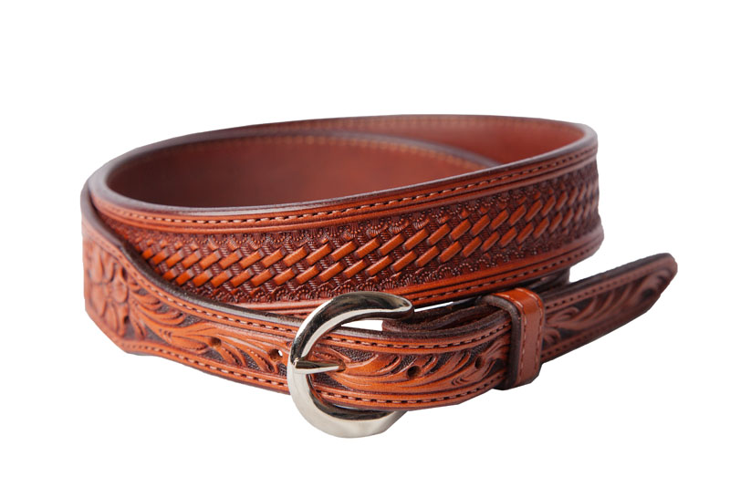 Tapered Floral Belt  Leather belt buckle, Leather belts men, Custom leather  belts