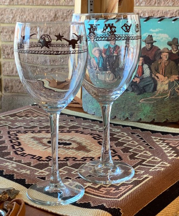 Western Wine Glass