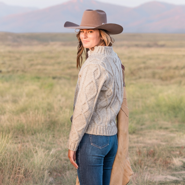 Susan Ladies Wool Sweater - Image 2