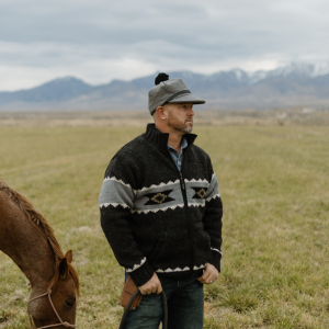 Wool Scotch Cap - Grey