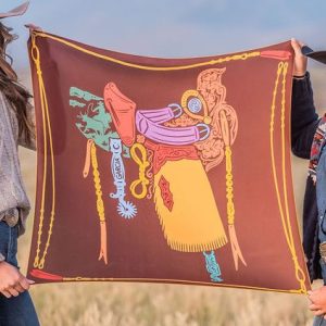Saddle Tramp Silk Scarf