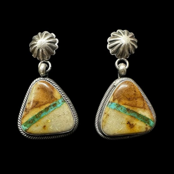 Royston Turquoise Sterling Silver Earrings