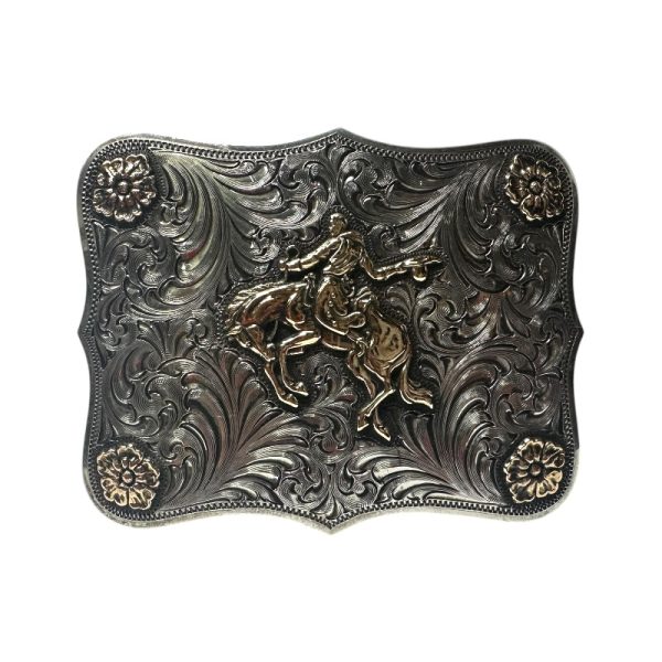 R. Schaezlein Sterling Silver Belt Buckle