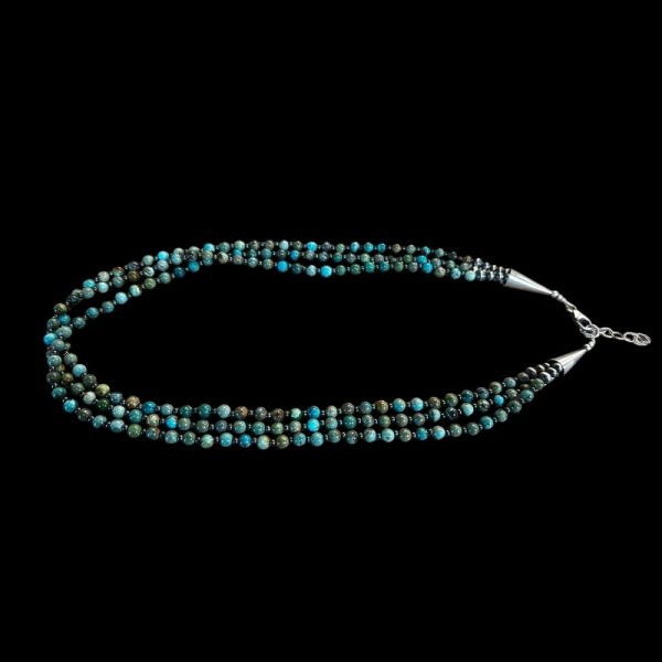 3-Strand Ma’ashan Turquoise Necklace - Image 5