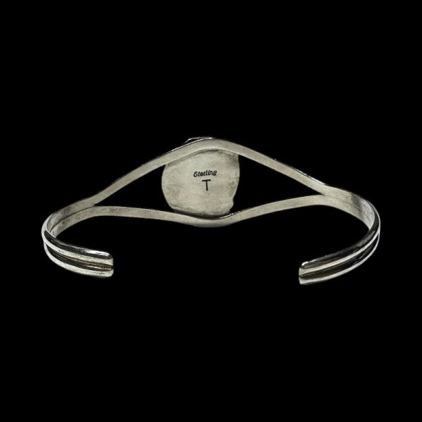 Multi-Stone Inlay Cuff Bracelet - Image 2