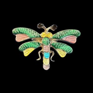 Tamara Pinto Zuni Mosaic Inlay Dragonfly Ring