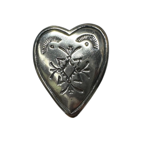 Sterling Silver Heart Ring by J. Piaso Jr.