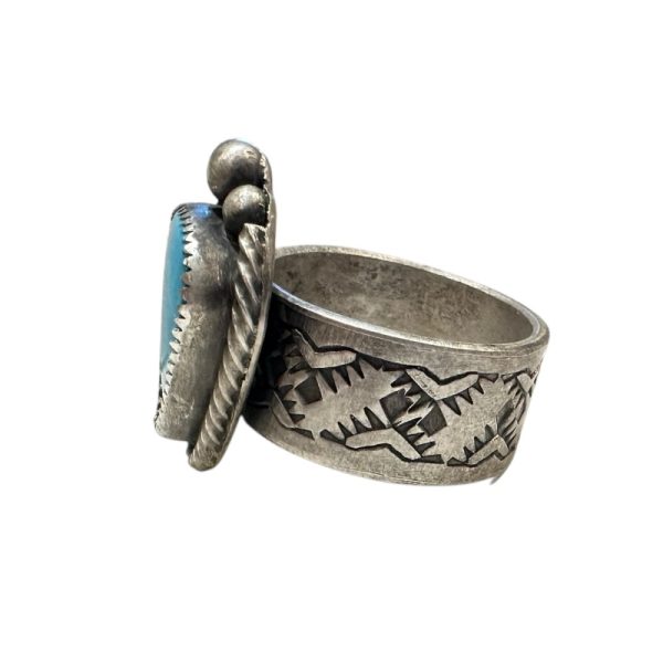 Whitewater Turquoise Ring - Image 2