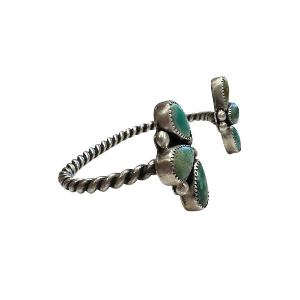 Six-Stone Royston Turquoise Reverse Cuff - Image 2