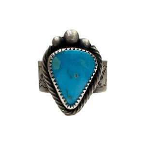 Whitewater Turquoise Ring