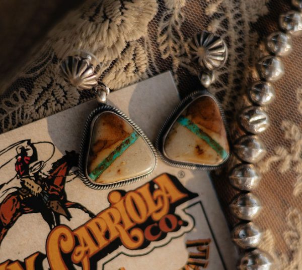 Royston Turquoise Sterling Silver Earrings