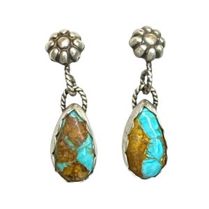 Royston Turquoise Drop Earrings