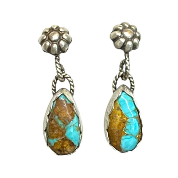Royston Turquoise Drop Earrings