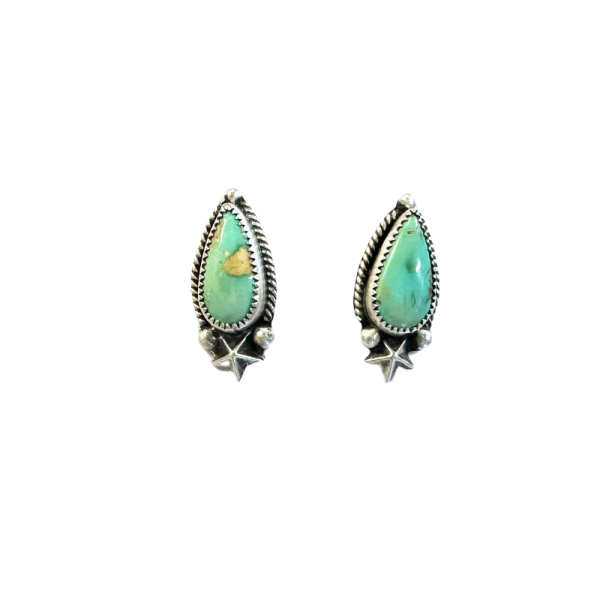 Royston Turquoise Starburst Earrings