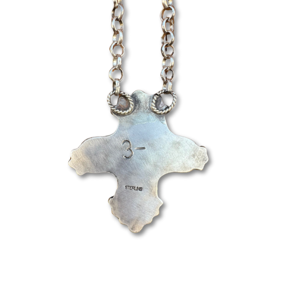 Royston Turquoise & Spiny Oyster Pendant - Image 2