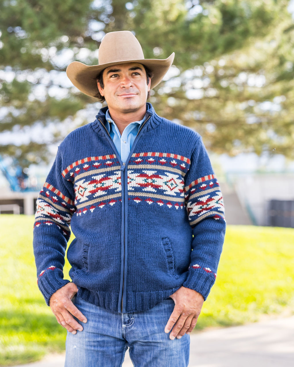 Austin Drover Sweater – Basin Blue
