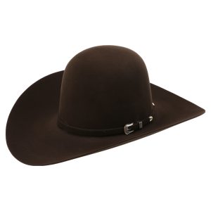 American Hat Co. 10x Chocolate 4 1/2 Brim