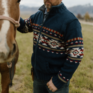 Austin Drover Sweater – Basin Blue
