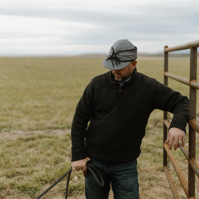 Capriola Range Sweater – Pinion Green - Image 4