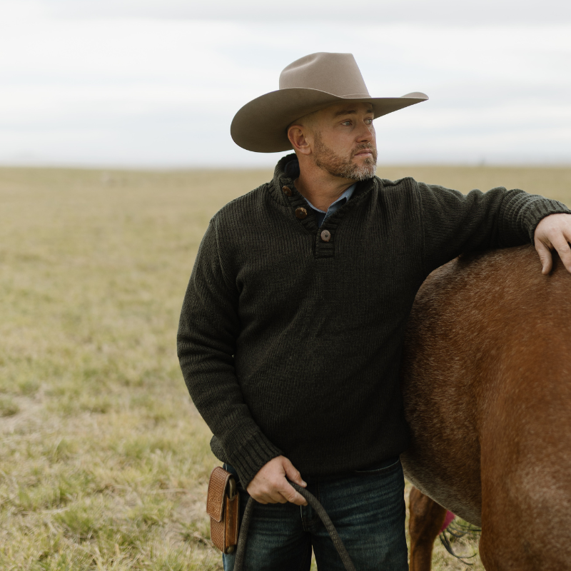 Capriola Range Sweater – Pinion Green - Image 7